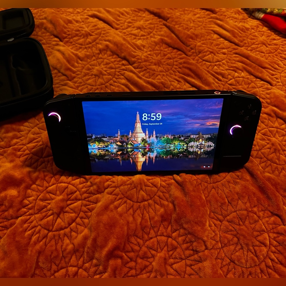 Black Handheld Gaming Console
